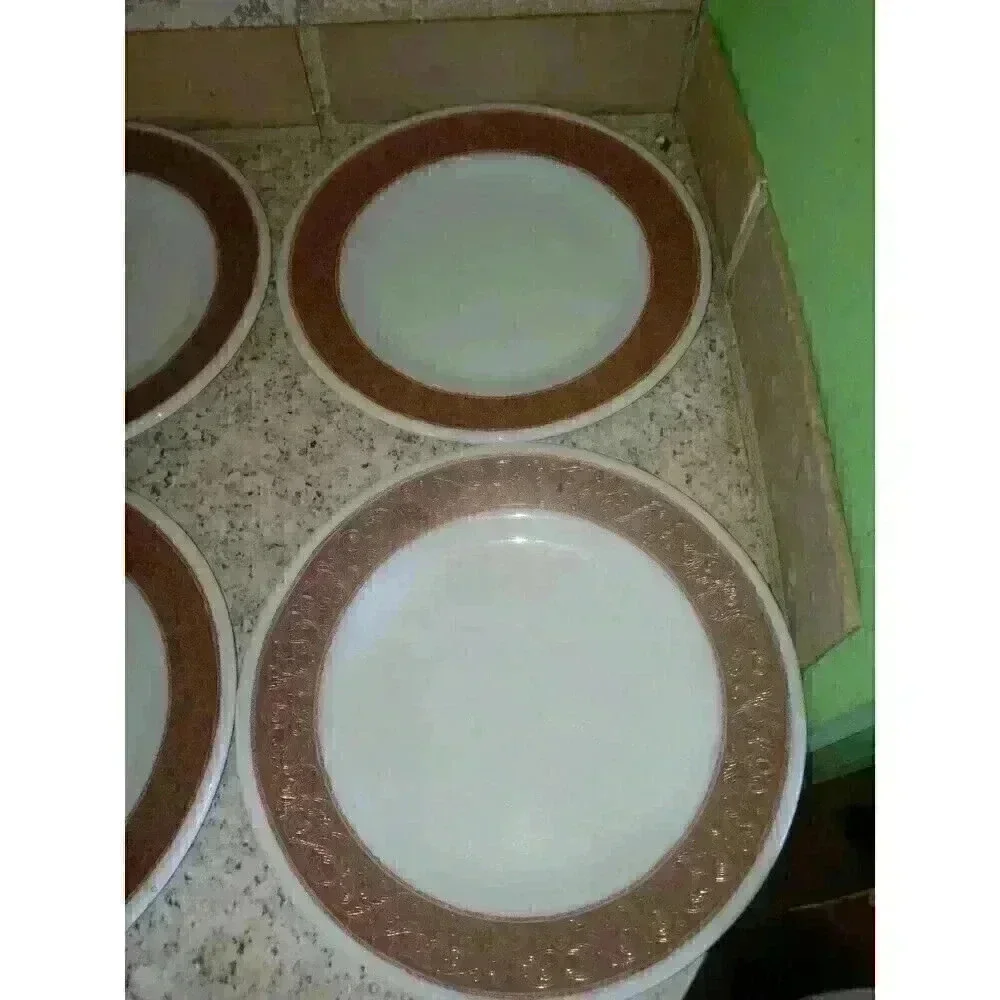 Vintage Pyrex Tableware By Corning Set Of 8 Salad Plates